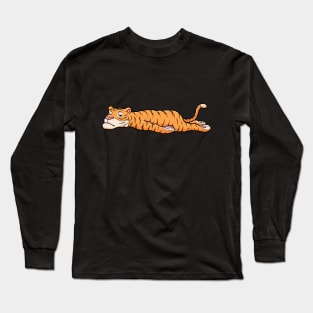 Tiger is Resting Long Sleeve T-Shirt